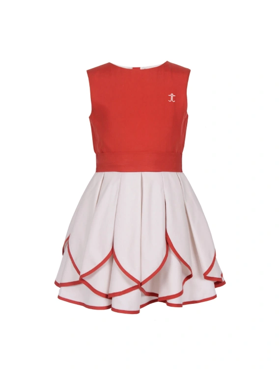Dievčenské volánové šaty Film Dress