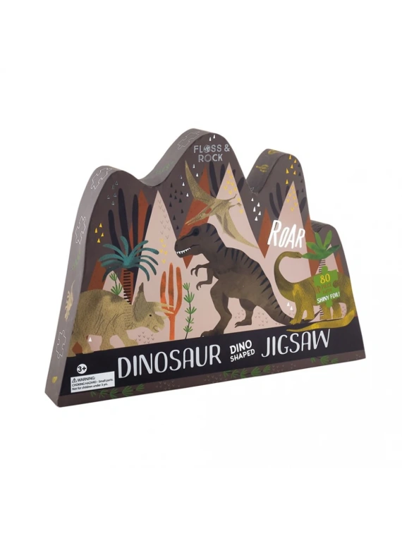 Floss&Rock Puzzle Dinosaurus 80ks