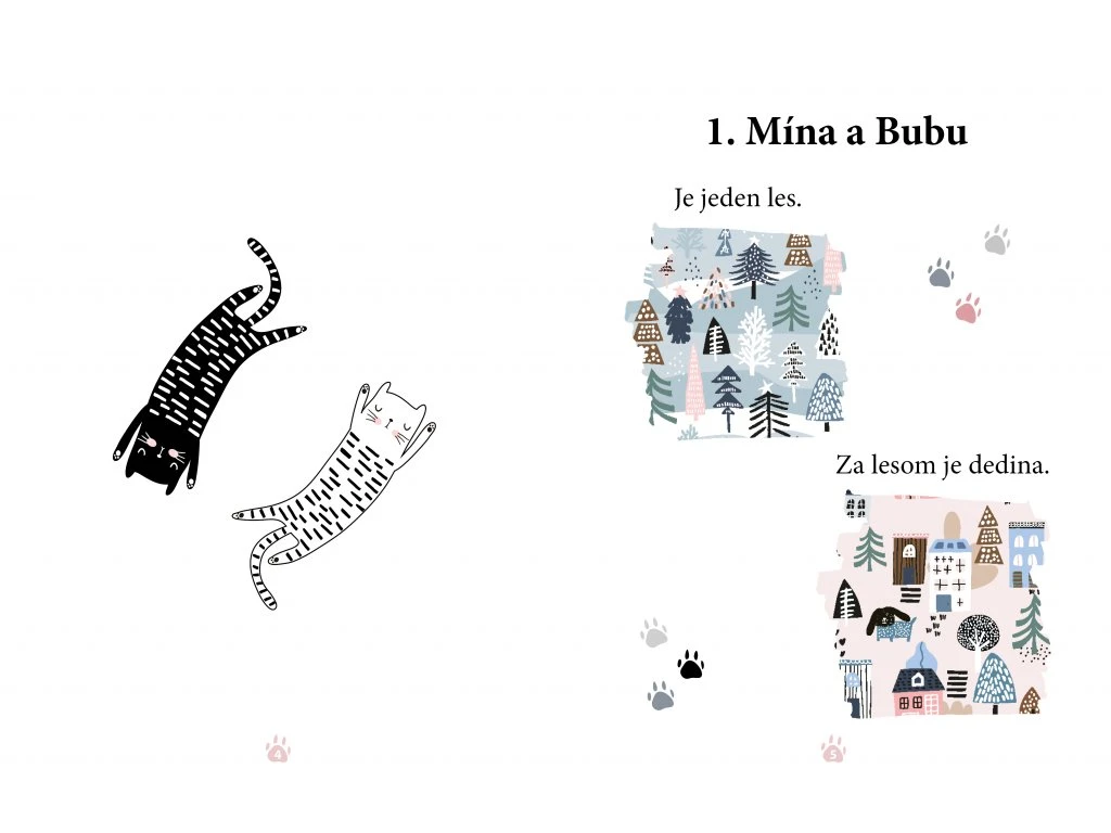 Ľahké prvé čítanie Mína a Bubu Lucie Horniaková – Obrázok 3