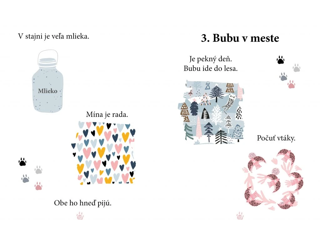 Ľahké prvé čítanie Mína a Bubu Lucie Horniaková – Obrázok 6