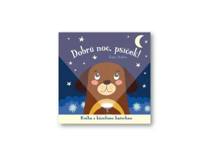 Dobrú noc, psík! Kniha s kúzelnou baterkou Joshua George