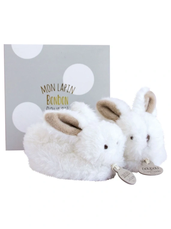 DouDou et Compagnie Lapin Bonbon Zajačik hnedý capačky PM 0-6m