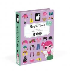 Janod Magnetibook Obliekanie dievčatá – Obrázok 5