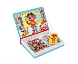 Janod Magnetibook Obliekanie chlapci – Obrázok 3