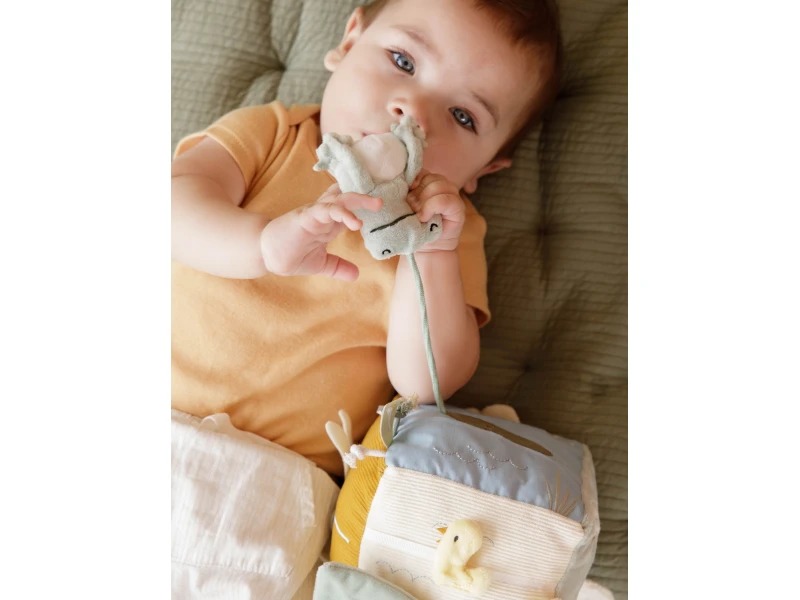 LITTLE DUTCH PLYŠOVÁ KOCKA HUSA – Obrázok 6