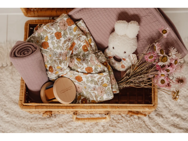 LITTLE DUTCH HRKÁLKA KRÁLIČEK MIFFY VINTAGE KVETY – Obrázok 3