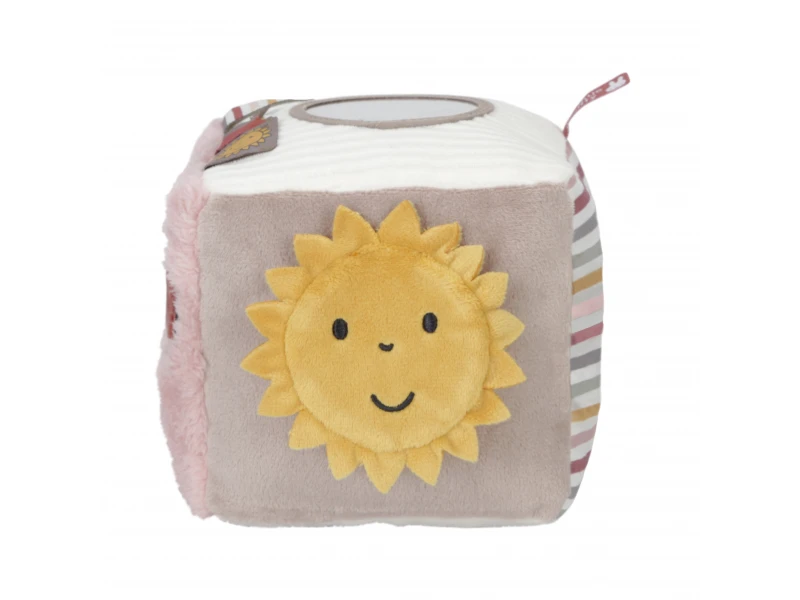 LITTLE DUTCH KOCKA TEXTILNÝ KRÁLIČEK MIFFY FLUFFY PINK – Obrázok 6